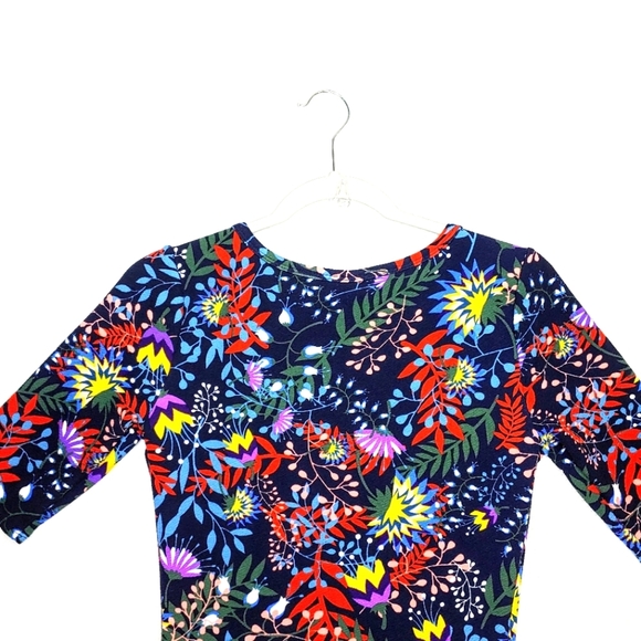 Lula Roe floral dress. Size Small. Multi colored. - Picture 3 of 11